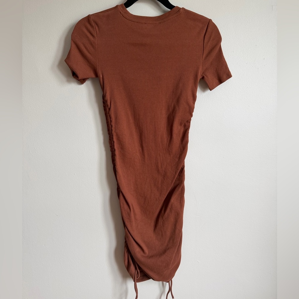 Zara Ruched Mini Dress - Picture 3 of 4